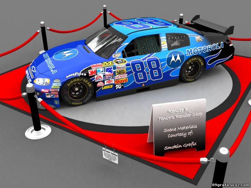 88 Motorola Car (Number Changes Allowed) - Sprint Cup Cars - NASCAR 09 ...